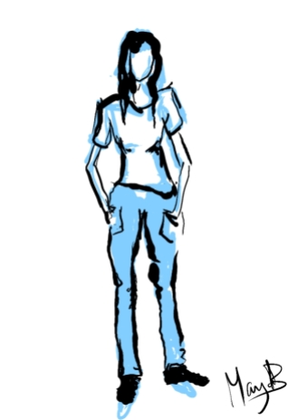 standing sketch 2